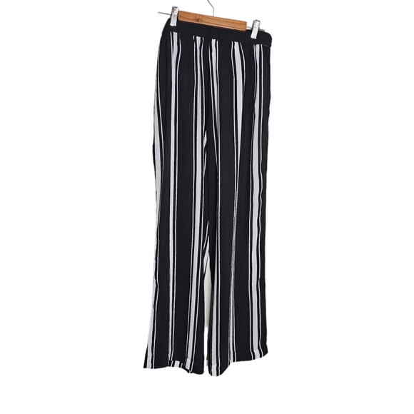 Zac & Rachel Striped Slim-Fit Pull-on Palazzo Pants Size 6 - Picture 4 of 7